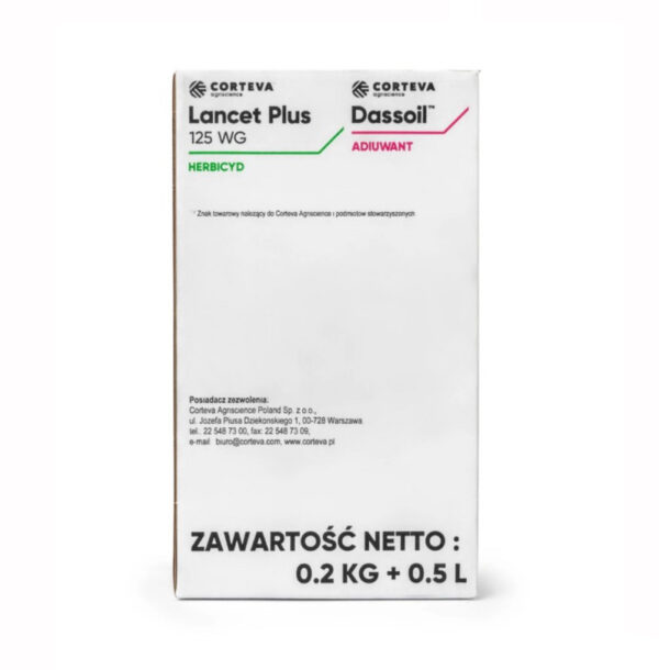 Lancet Plus 125 WG 0,2KG + Dassoil 0,5L