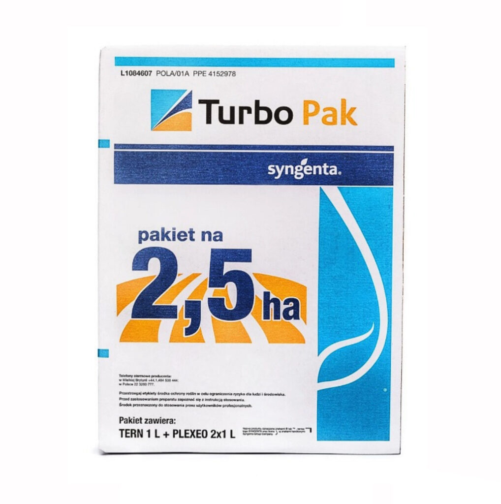 Turbo Pak na 2,5 ha - Tern 1 l + Plexeo 2 x 1 l