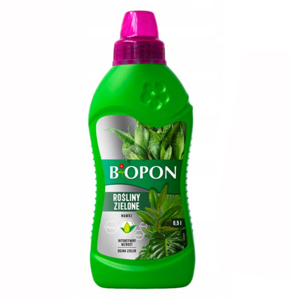 Nawóz do roślin zielonych w płynie 0,5 l BIOPON