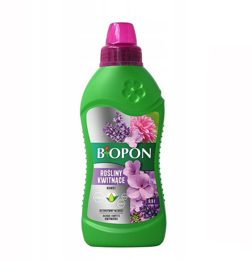Nawóz do roślin kwitnących w płynie 0,5 l BIOPON