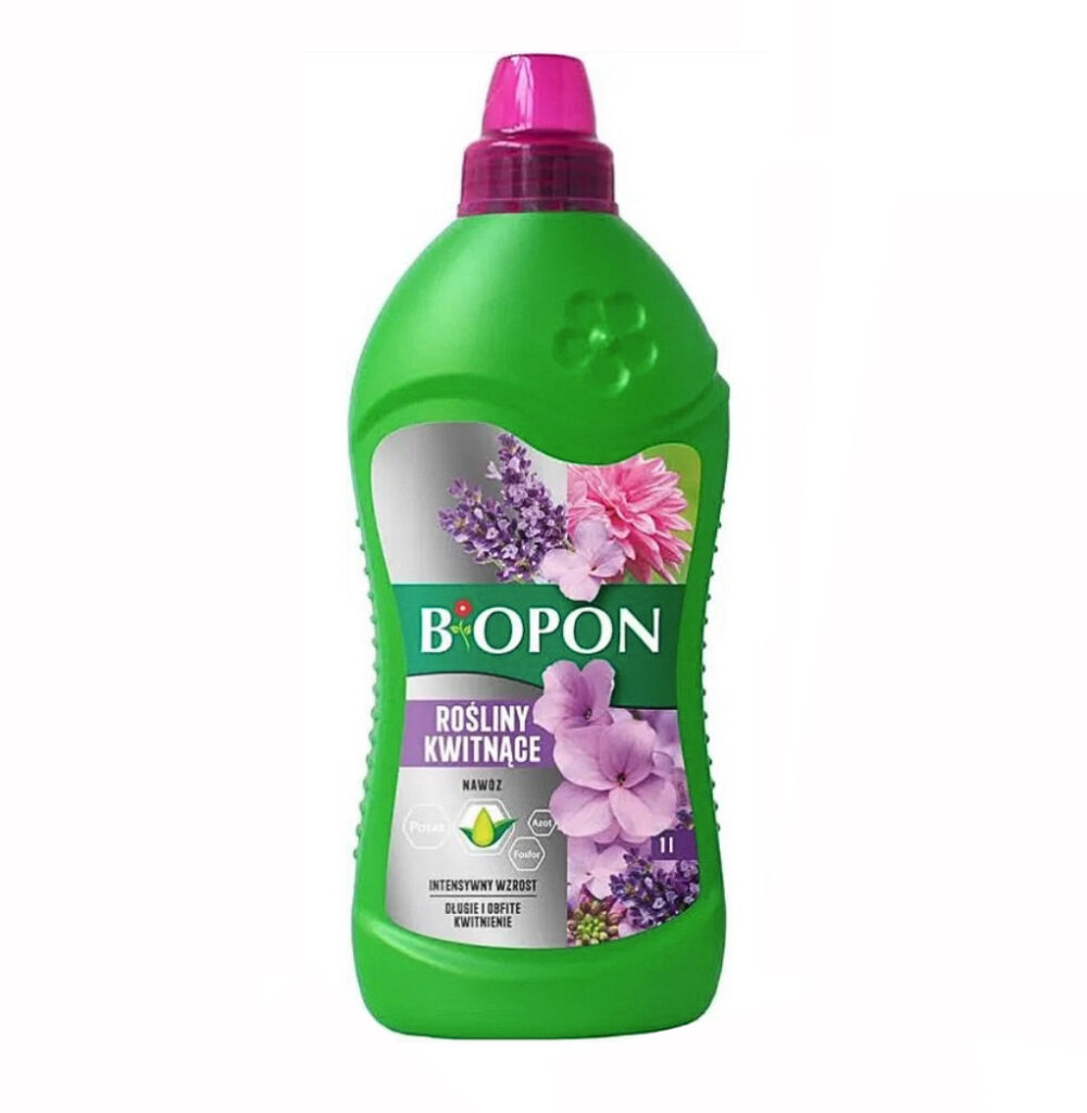 Nawóz do roślin kwitnących w płynie 1 l BIOPON