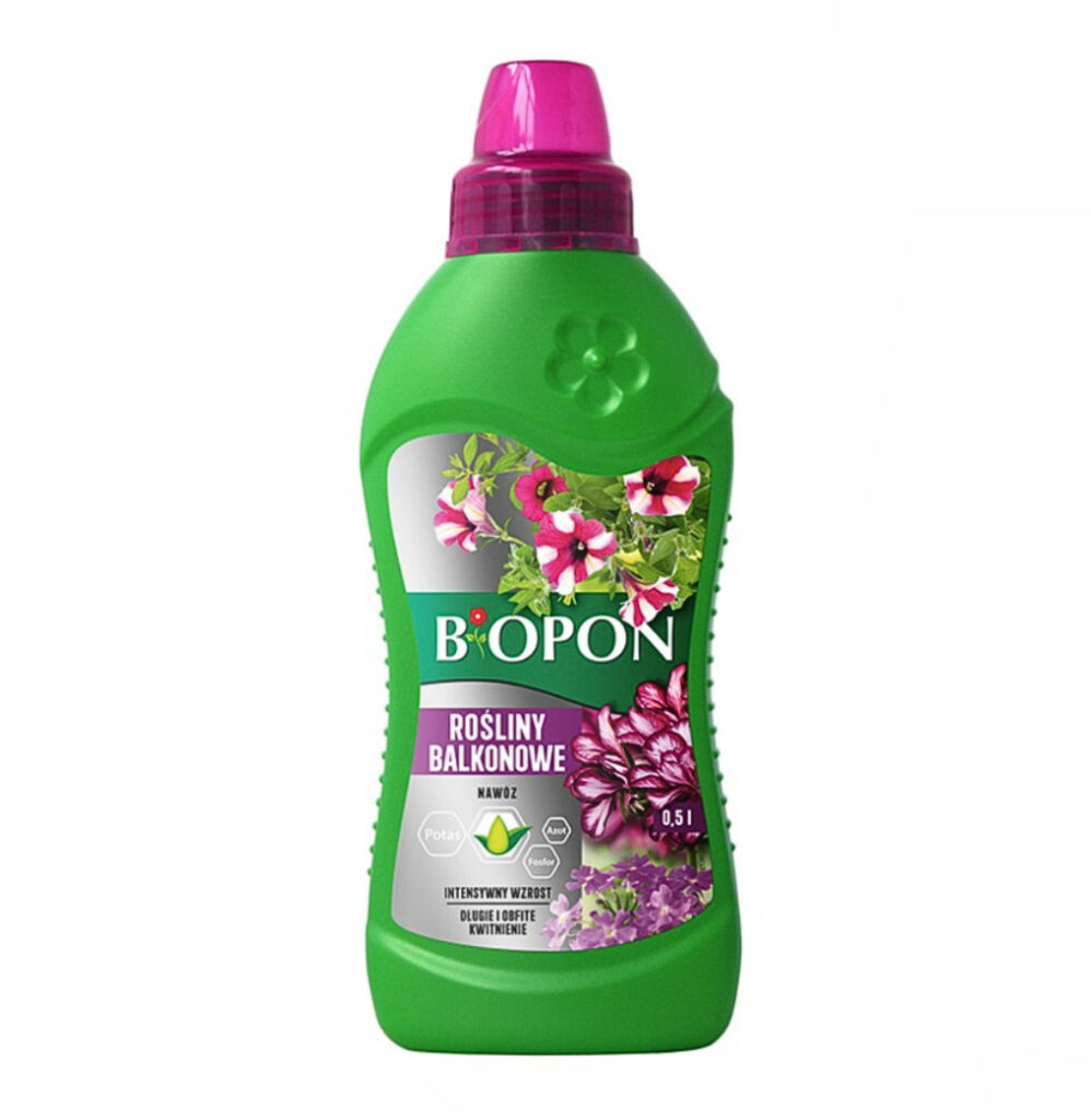 Nawóz do roślin balkonowych w płynie 0,5 l BIOPON