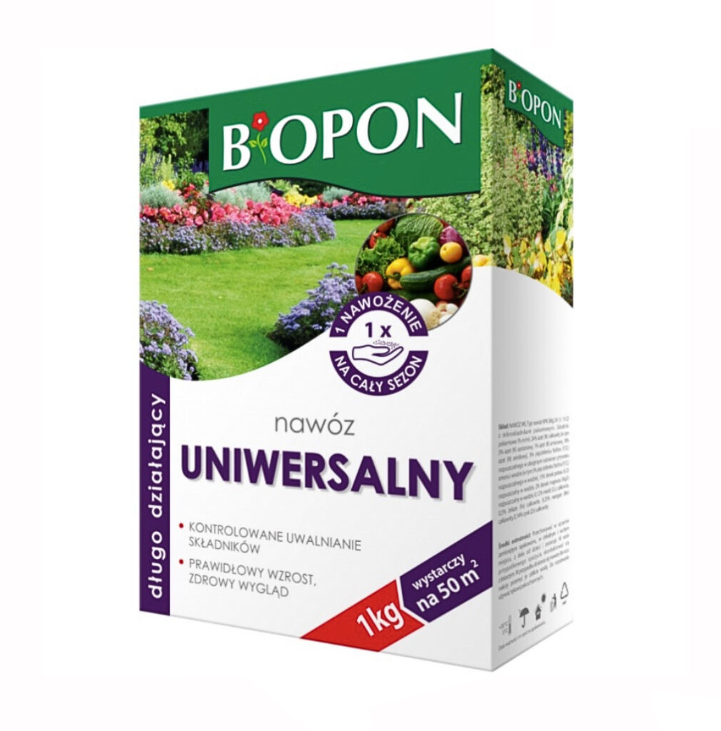 Nawóz długo działający uniwersalny 1 kg BIOPON