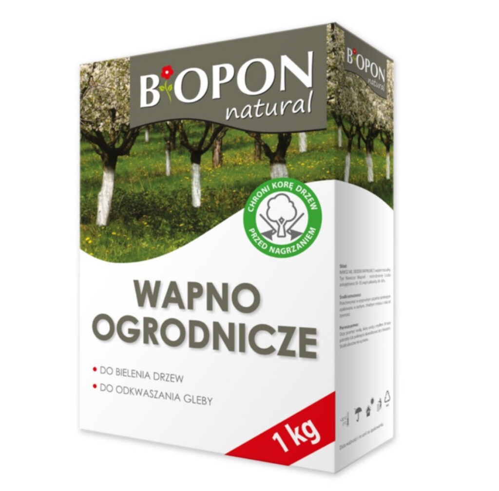 Wapno ogrodnicze granulowane 1 kg BIOPON