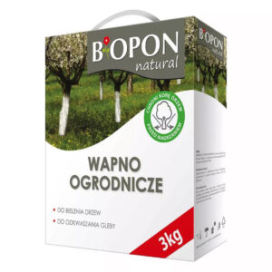 Wapno ogrodnicze granulowane 3 kg BIOPON