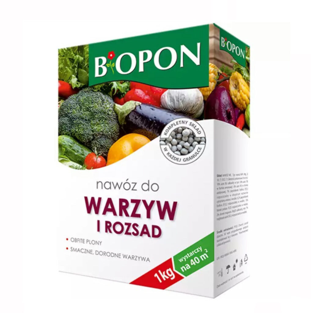 Nawóz do warzyw i rozsad 1 kg BIOPON