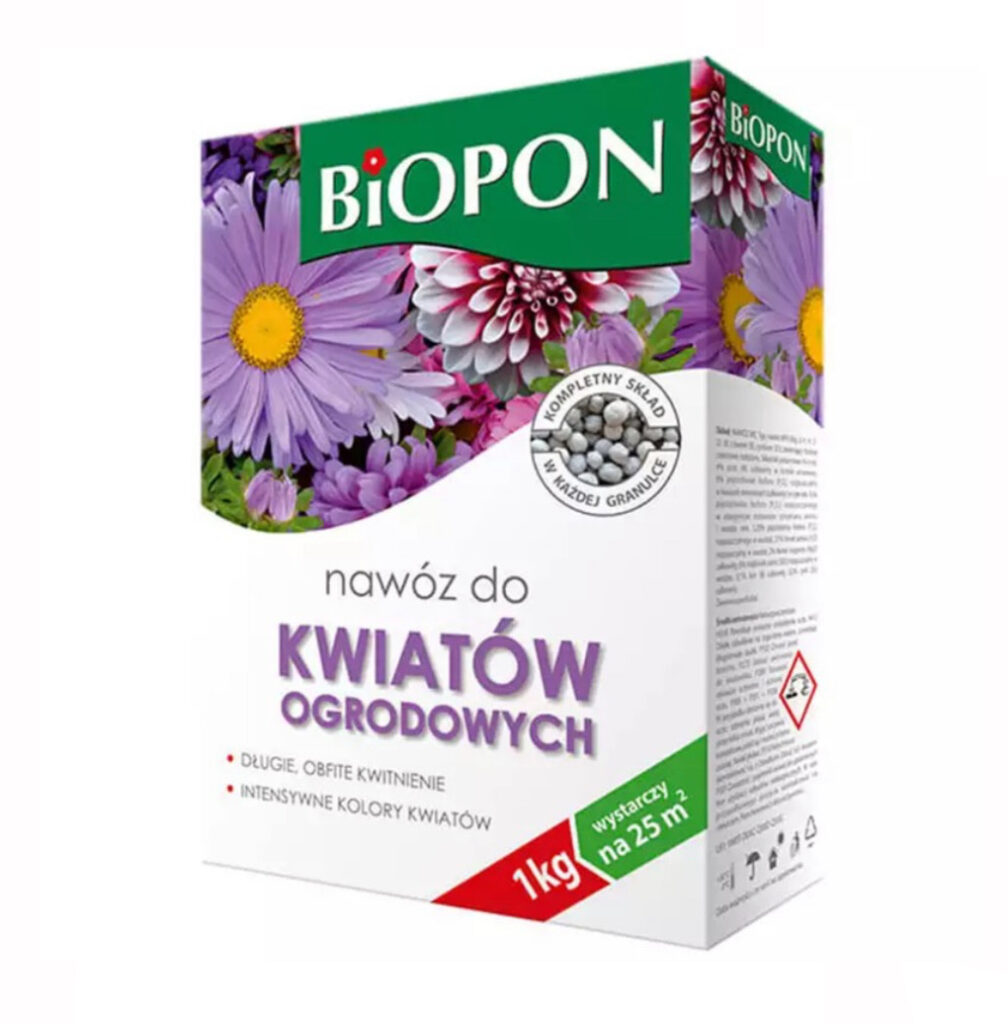 Nawóz do kwiatów ogrodowych 1 kg BIOPON