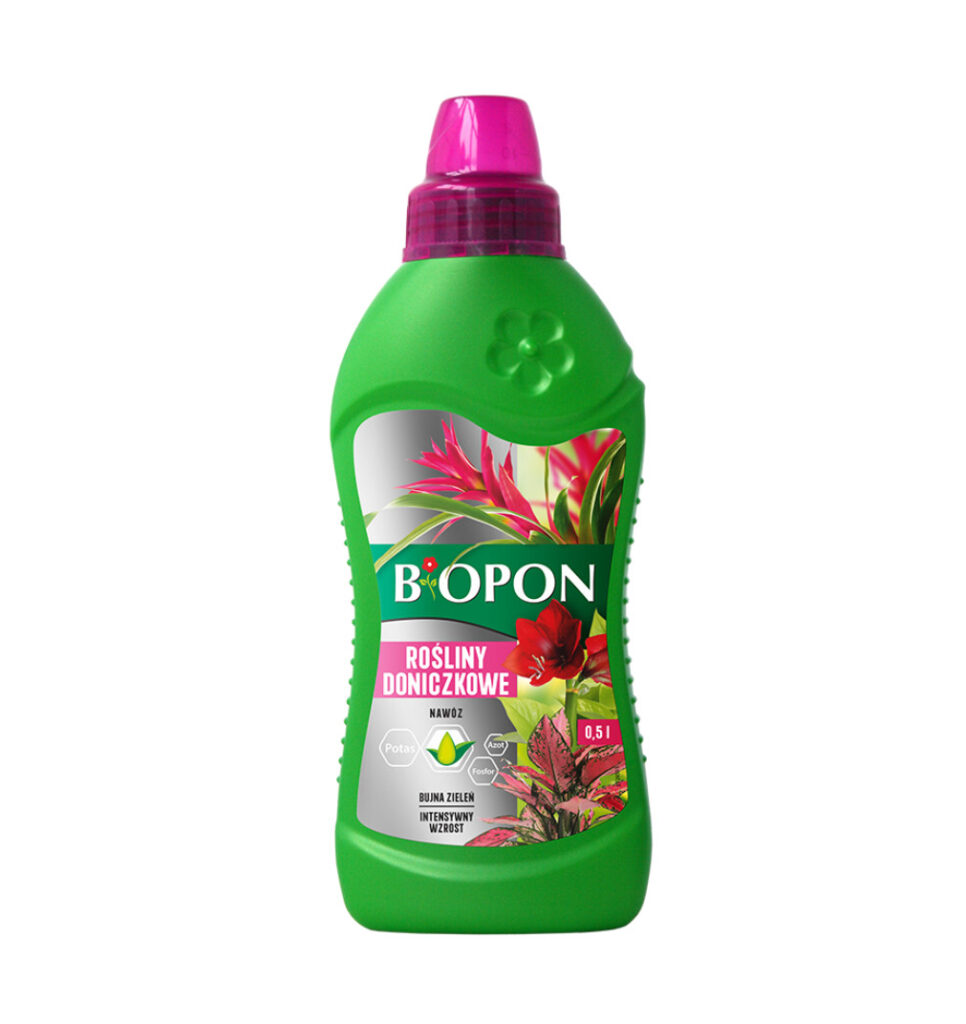 Nawóz do roślin doniczkowych w płynie 0,5 l BIOPON