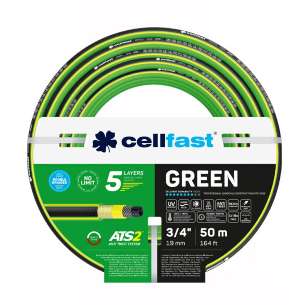 Wąż ogrodowy GREEN ATS2 3/4″ 50 m Cellfast
