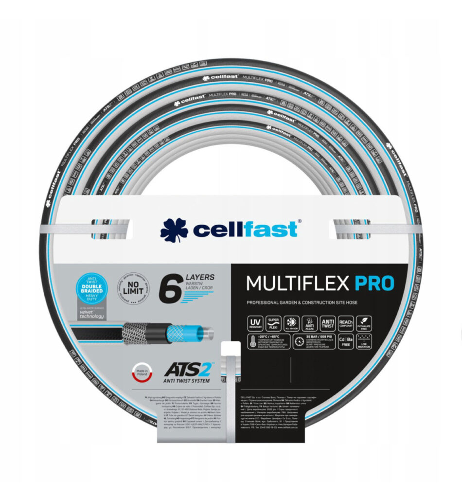 Wąż ogrodowy MULTIFLEX PRO 3/4'' 30 m Cellfast