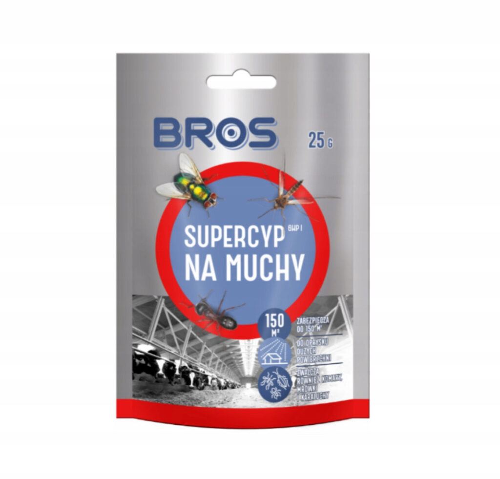 Supercyp 6WP preparat na muchy 25 g Bros