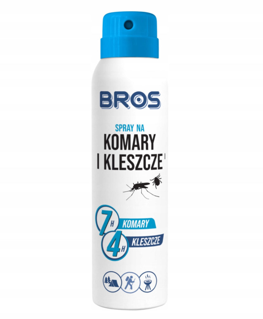 Spray na komary i kleszcze 90 ml Bros