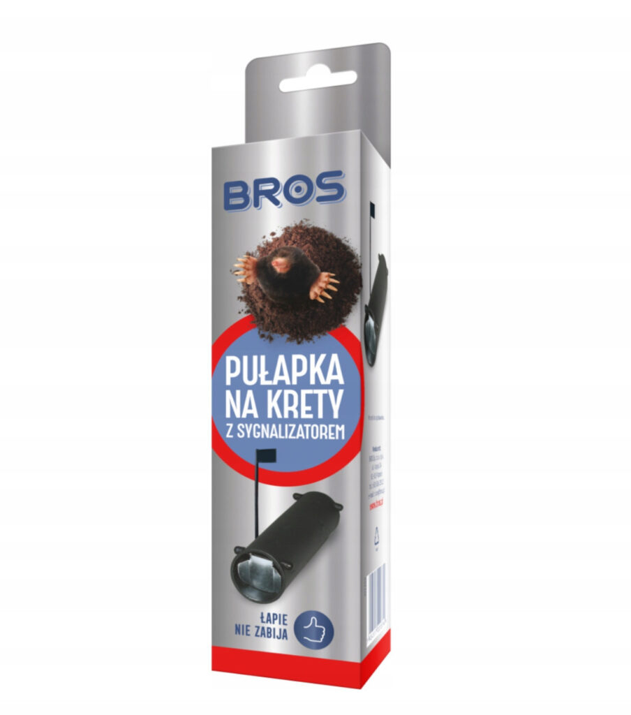 Pułapka na krety z sygnalizatorem Bros