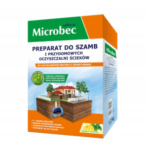 Microbec ULTRA preparat do szamb – zapach cytryny 1,2 kg