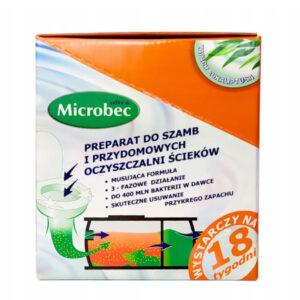 MICROBEC ULTRA preparat do szamb – zapach eukaliptusa 450 g