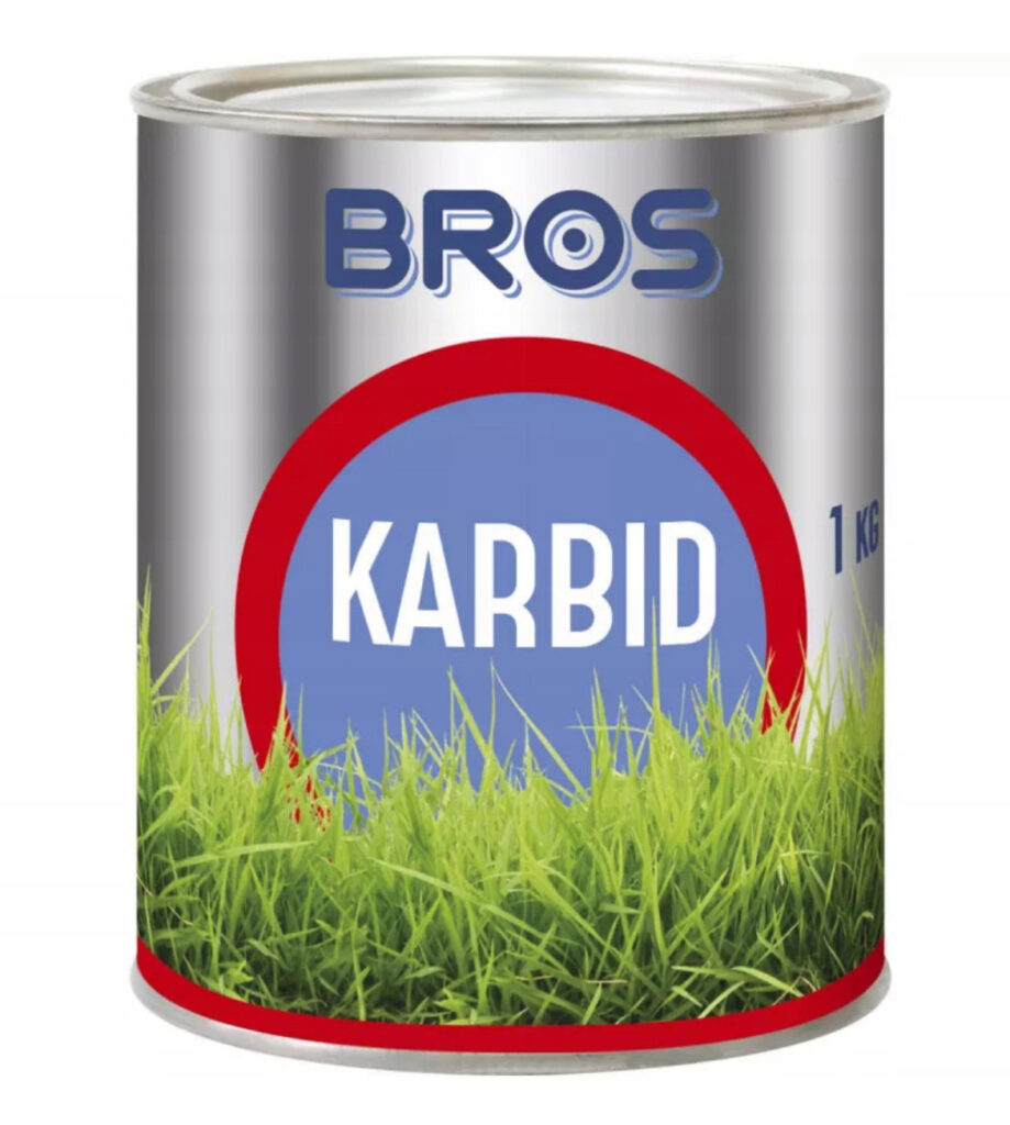 Karbid granulowany na krety 1 kg Bros