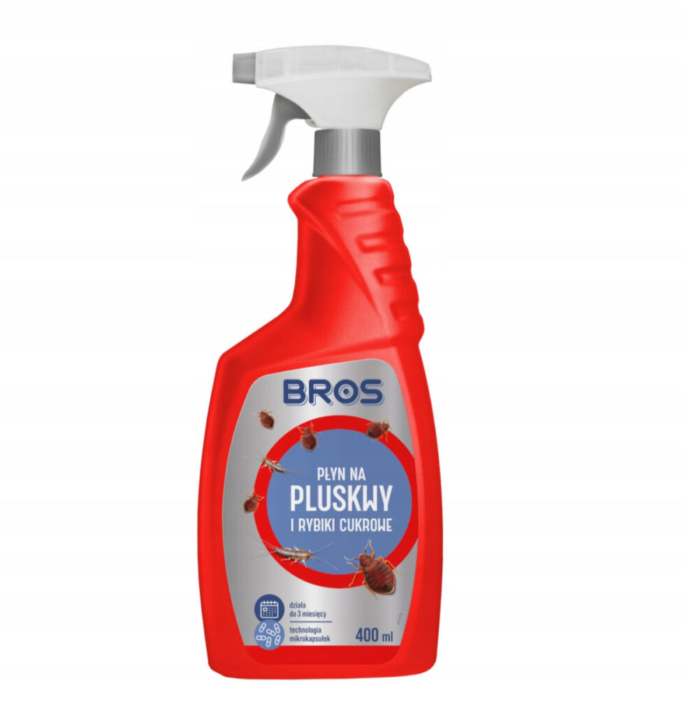 Płyn na pluskwy i rybiki cukrowe 400 ml Bros