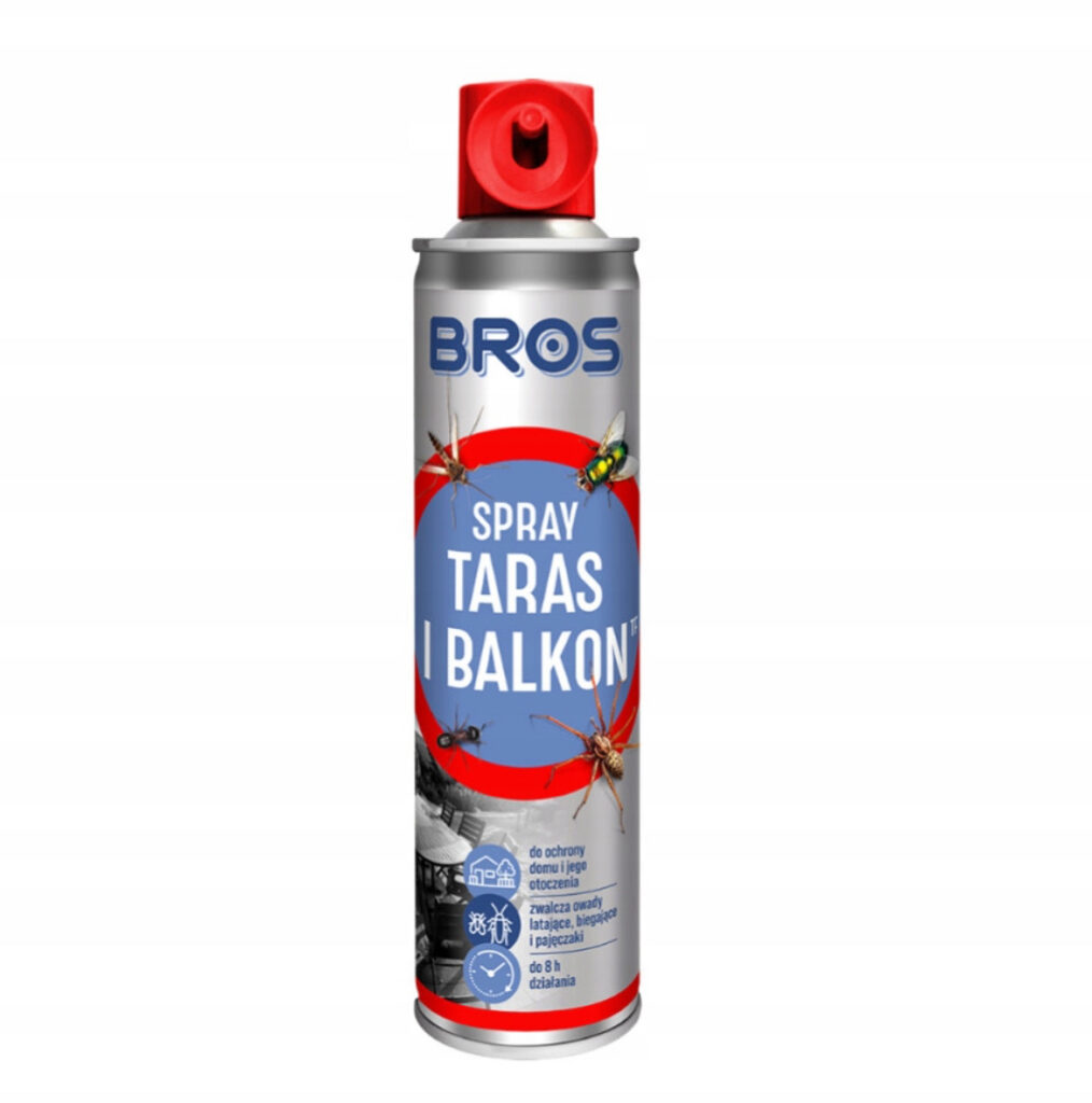 Spray na owady taras i balkon 350 ml Bros
