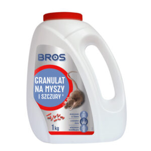 Granulat na myszy i szczury 1 kg Bros