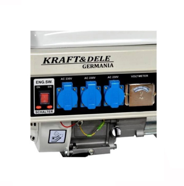Agregat prądotwórczy 2500W 12/230/380V KD 105 - obrazek 5