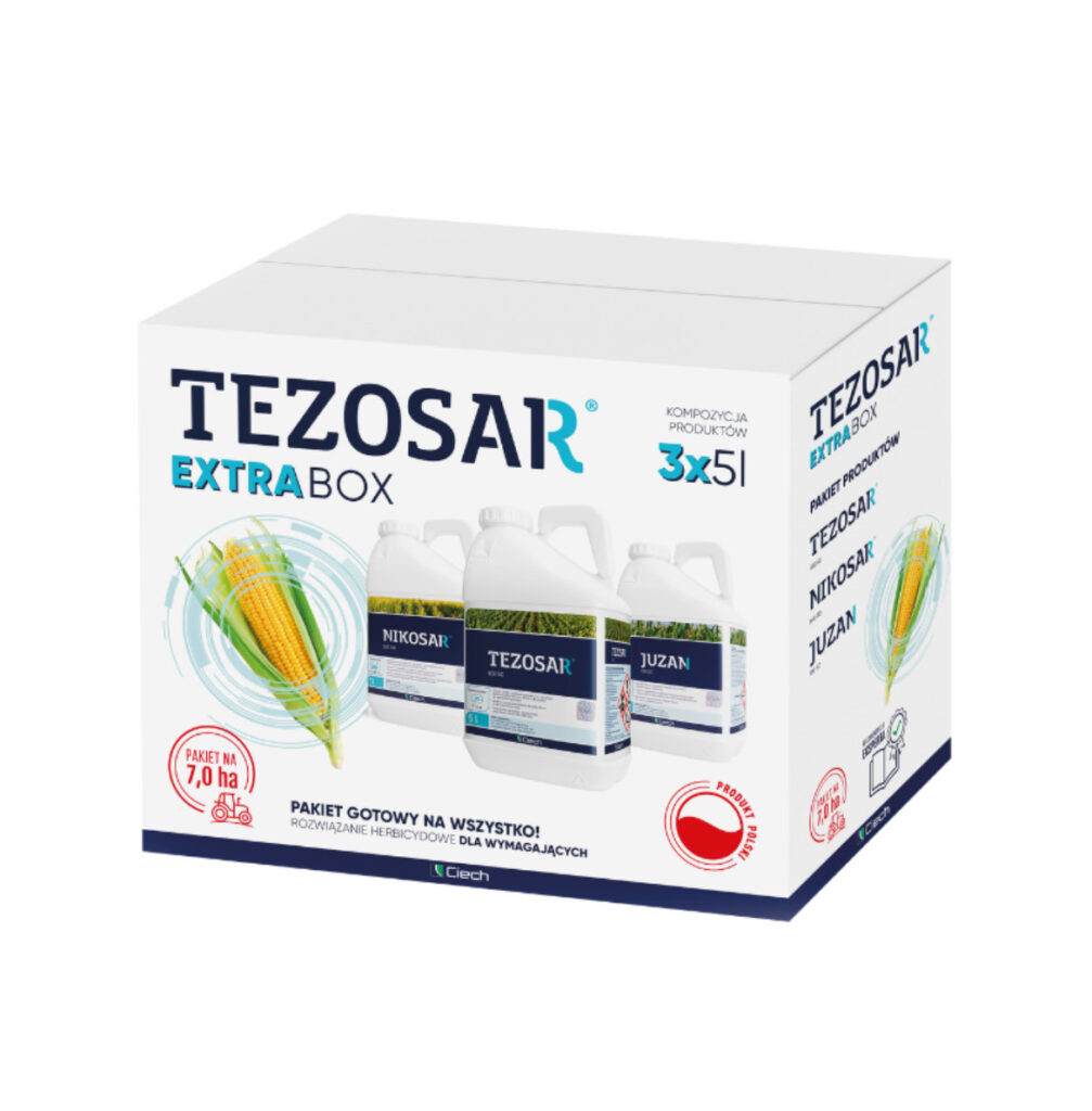 Tezosar Extra Box na 7HA - Nikosar 5 l + Tezosar 5 l + Juzan 5 l