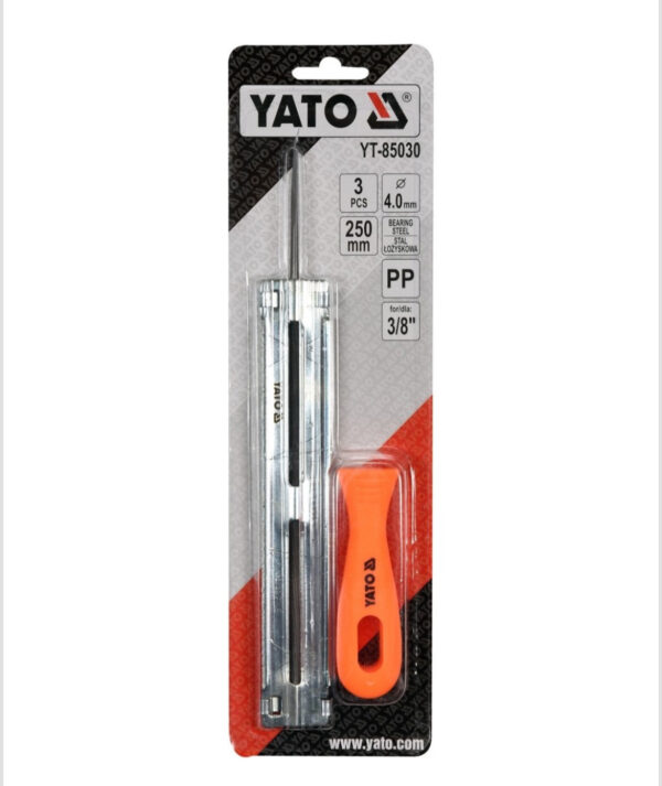 Prowadnik z pilnikiem do łańcuchów 4 mm YT-85030