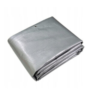 Plandeka srebrna mocna 4 x 6 m 120 g