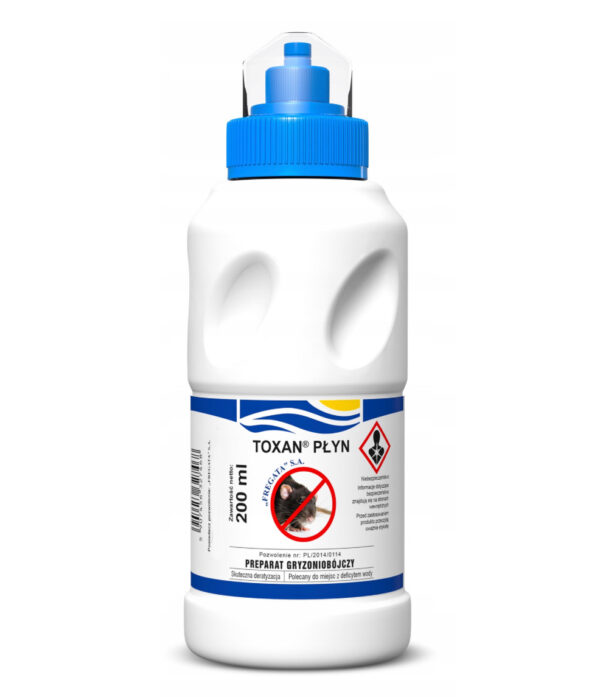 Płyn na myszy i szczury Toxan 200 ml