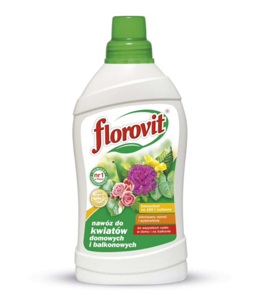 Nawóz płynny do kwiatów domowych i balkonowych 1 l Florovit