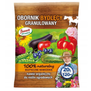Obornik granulowany bydlęcy 20 l Florovit Pro Natura