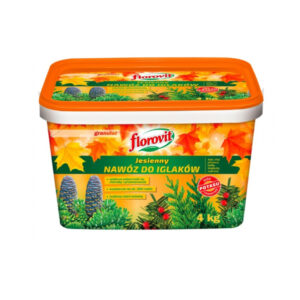 Nawóz do iglaków jesienny granulowany 4 kg Florovit