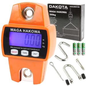 Waga elektroniczna hakowa 300 kg Dakota