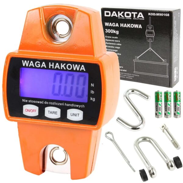 Waga elektroniczna hakowa 300 kg Dakota