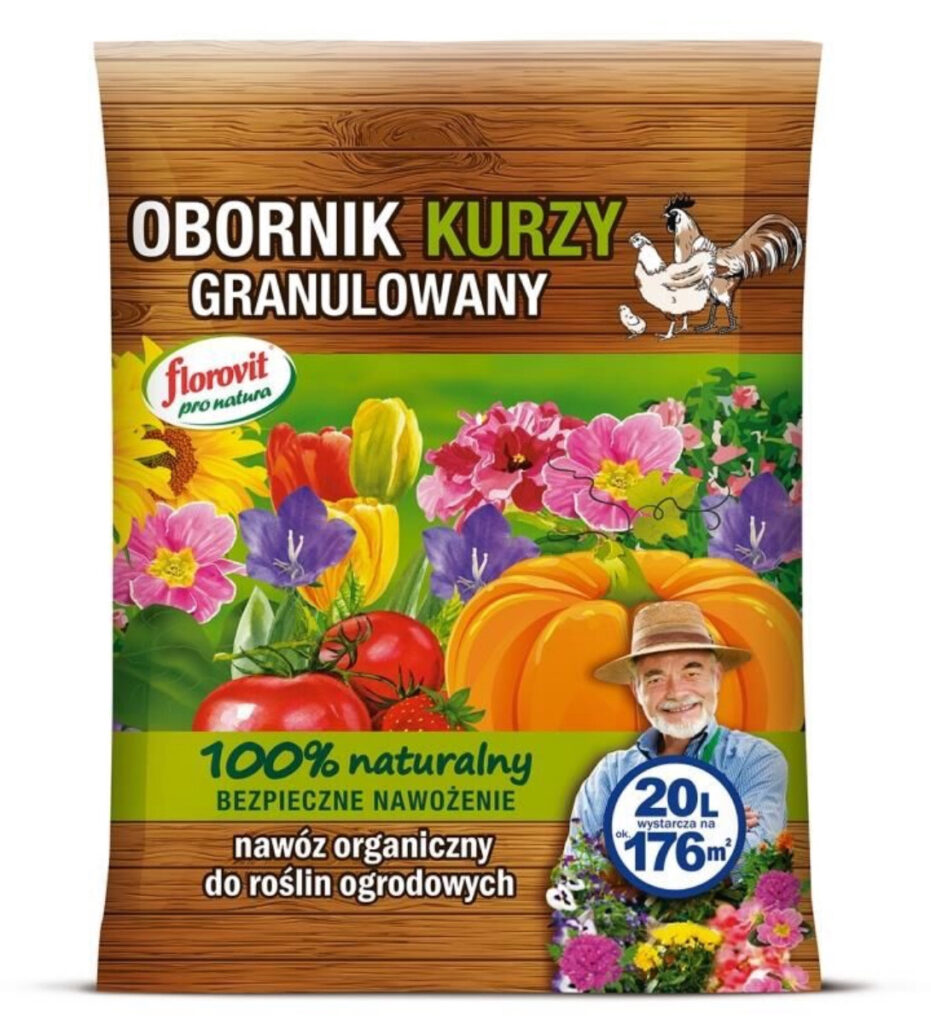 Obornik kurzy granulowany 20 l Florovit Pro Natura