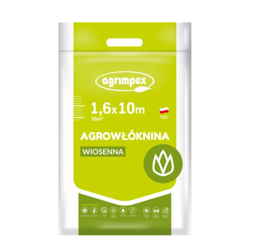 Agrowłóknina osłaniająca wiosenna 17g/m2 1,6 x 5 m Agrimpex