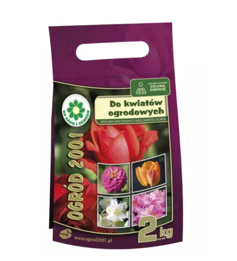 Nawóz do kwiatów ogrodowych Ogród 2001 2 kg Siarkopol