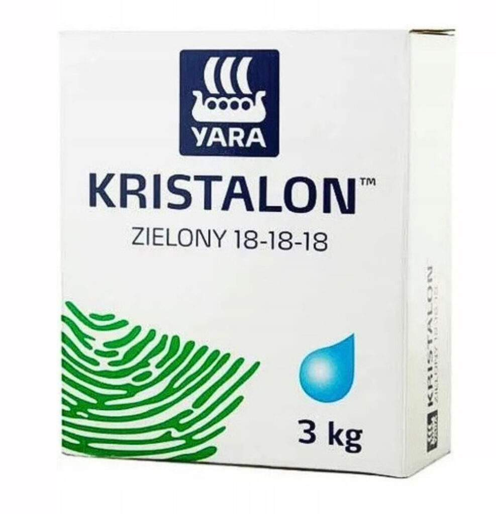 Kristalon zielony 3KG 18-18-18+mikro