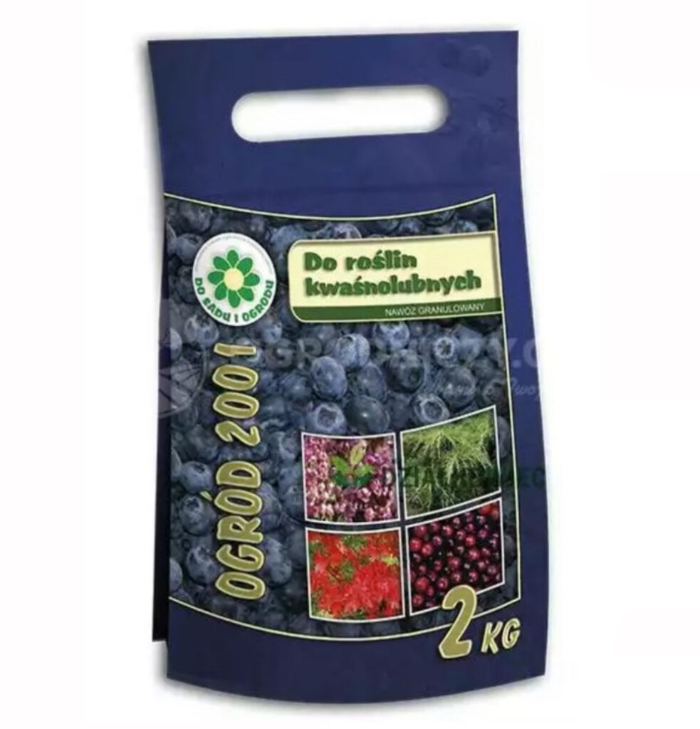 Nawóz do roślin kwaśnolubnych Ogród 2001 2 kg Siarkopol
