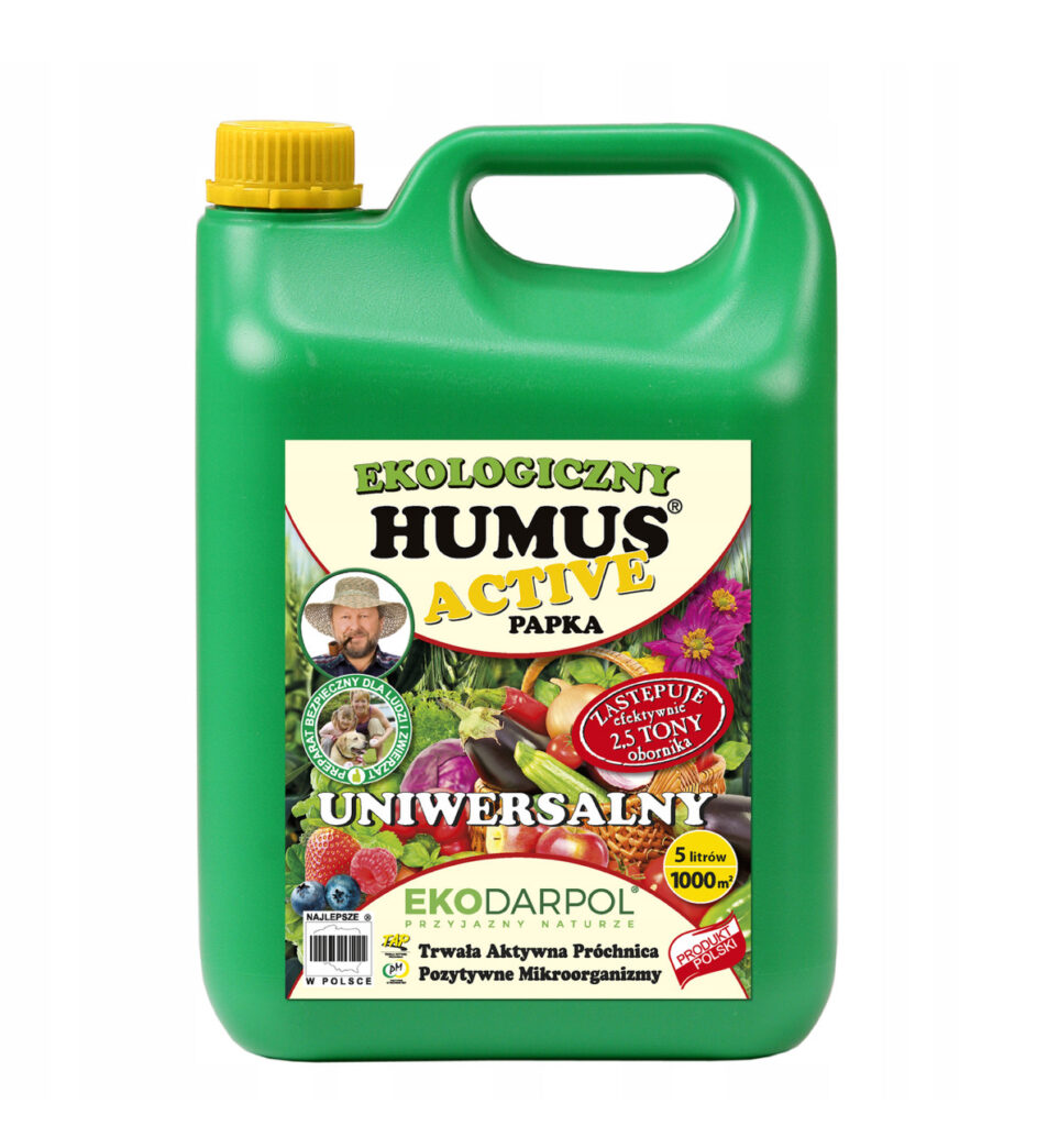 Nawóz uniwersalny Humus Active Plus Papka 5 l EKODARPOL