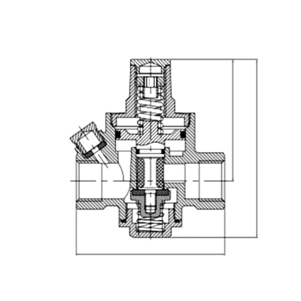 Reduktor ciśnienia 1-1/2" - DN40 IBO - obrazek 3