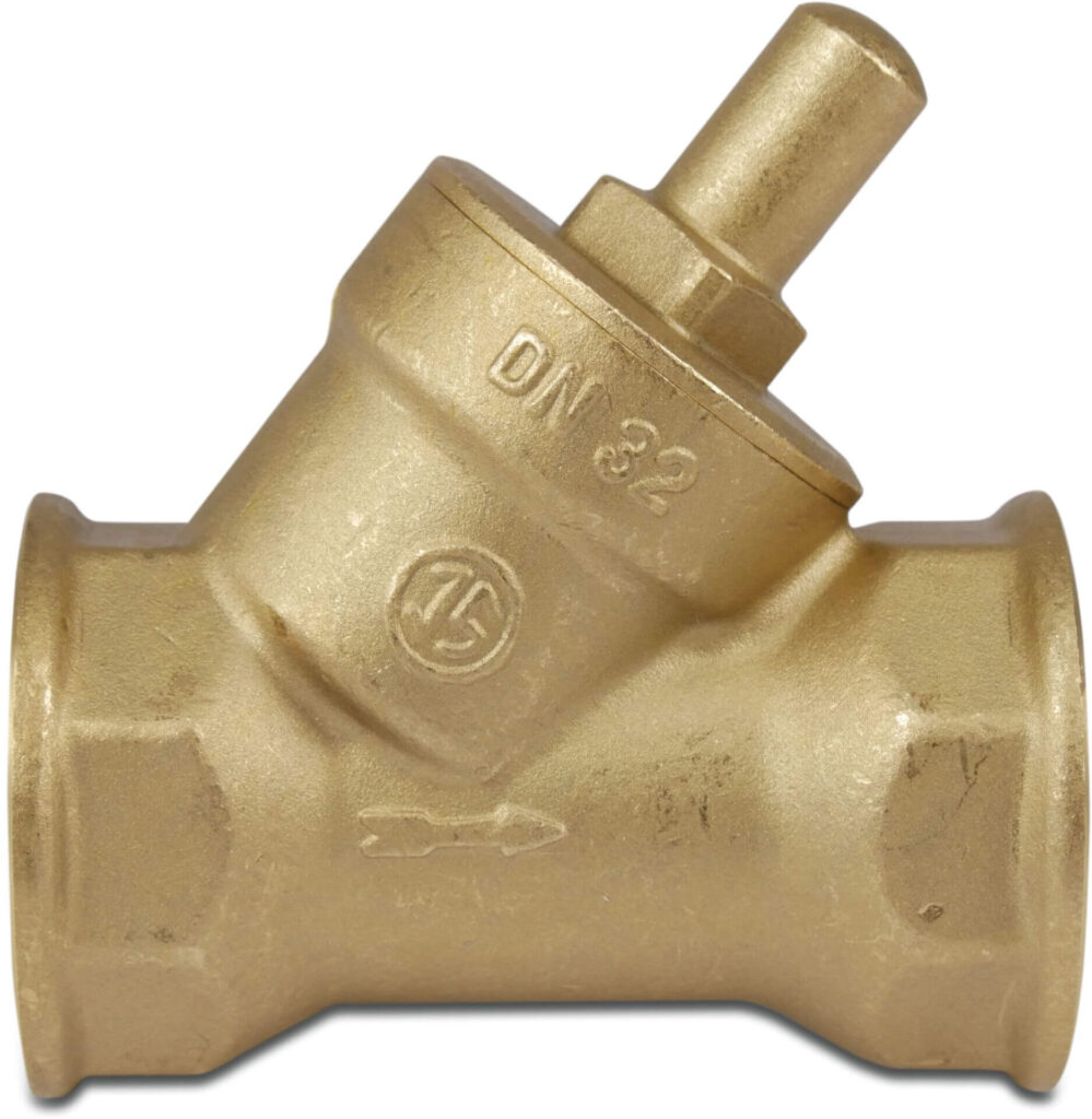 Zawór zwrotny mosiądz 2" GW 10bar DN50 typ 425