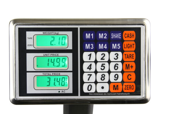 Waga elektroniczna 300 kg DAKOTA - obrazek 7