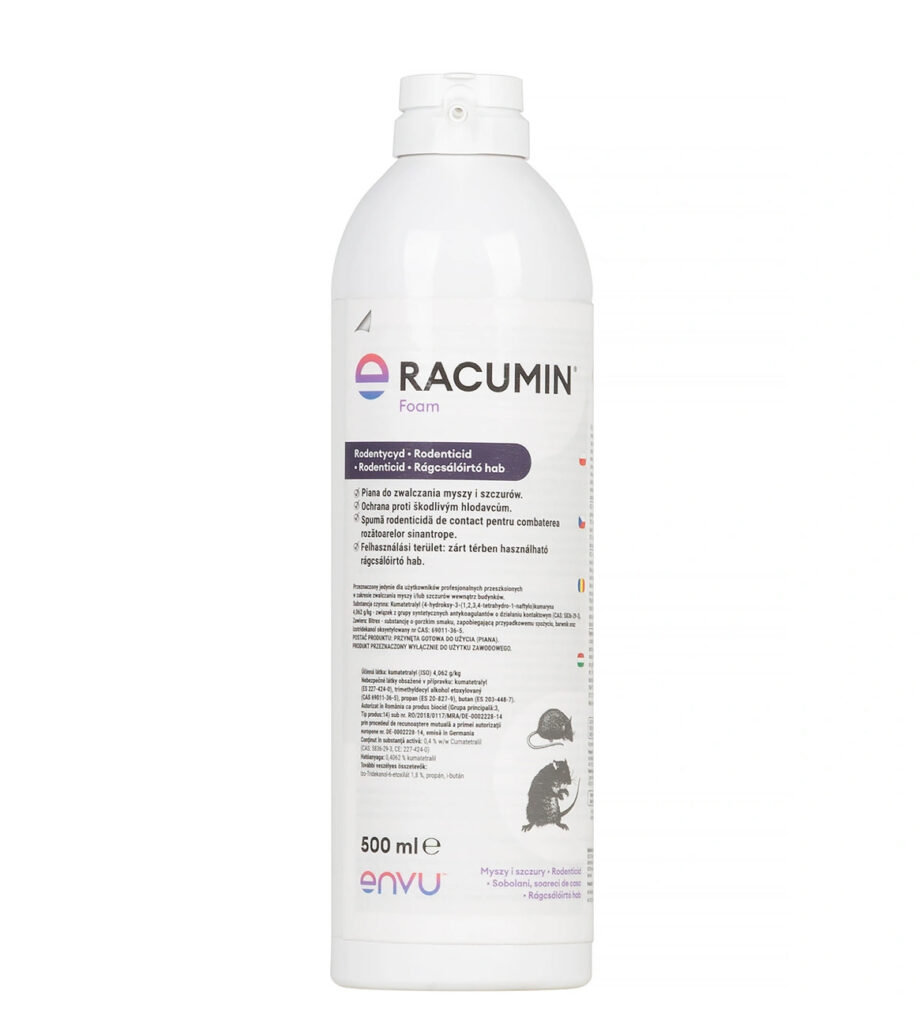 Piana na szczury i myszy Racumin Foam 500 ml Envu