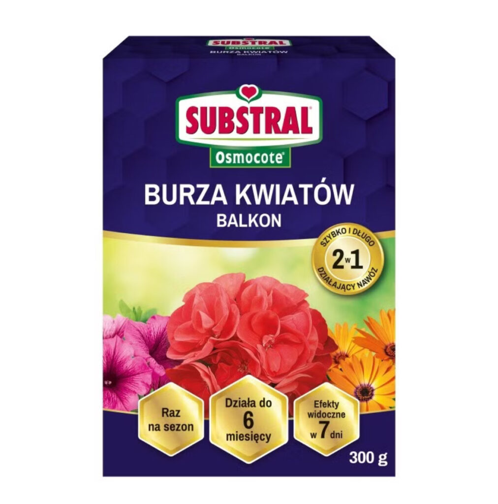 Osmocote 2w1 Burza Kwiatów 300 g