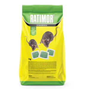 Trutka na myszy i szczury zielona pasta 1 kg Ratimor