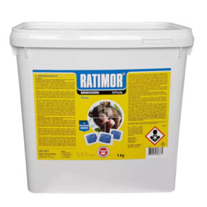 Trutka na myszy i szczury niebieska pasta 5 kg Ratimor