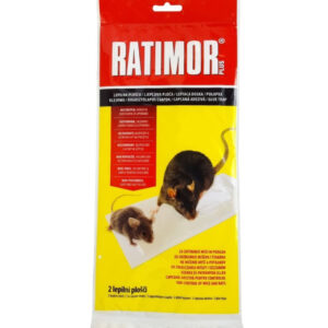 Pułapka klejowa na szczury i myszy Ratimor Plus - 2 arkusze