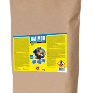 Trutka na myszy i szczury niebieska pasta 25 kg Ratimor