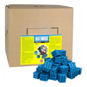 Trutka na szczury i myszy kostka woskowa Ratimor 10 kg