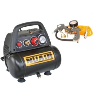Kompresor bezolejowy 6L 8 BAR 1.5KM + ARAK6